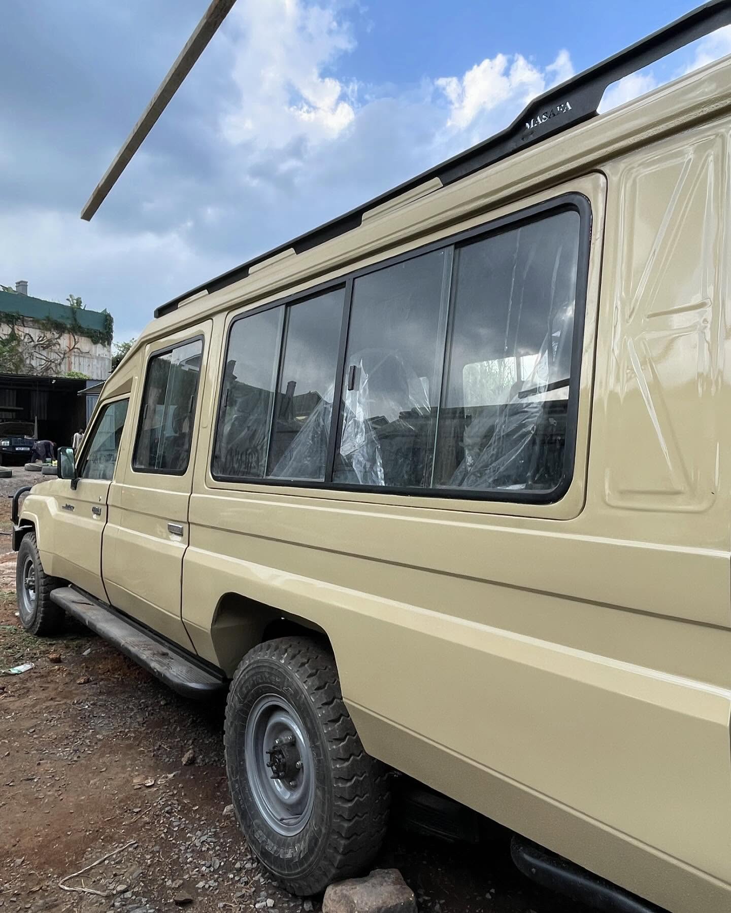 Custom Land Cruiser conversion in the bush